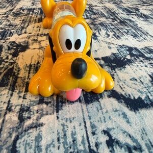 Disney Pluto Dog Rare Rainmaker Rattle Baby Infant Toddler Toy